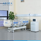 AG-BY009 lebih maju rumah sakit adjustable single ICU perawatan kamar tidur ABS listrik tidur pemasok medis