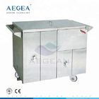AG-SS035D dengan pengiriman pelestarian panas gerobak makanan rumah sakit stainless steel