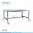 AG-MK004 Stainless steel peralatan klinik meja kerja dengan roda