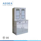 AG-SS039 toko obat lemari stainless steel lemari rumah sakit